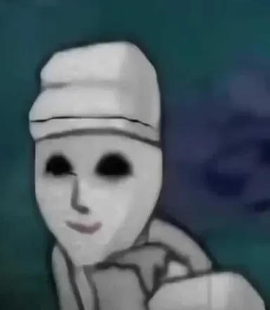 纸扎人宣传画面局部
